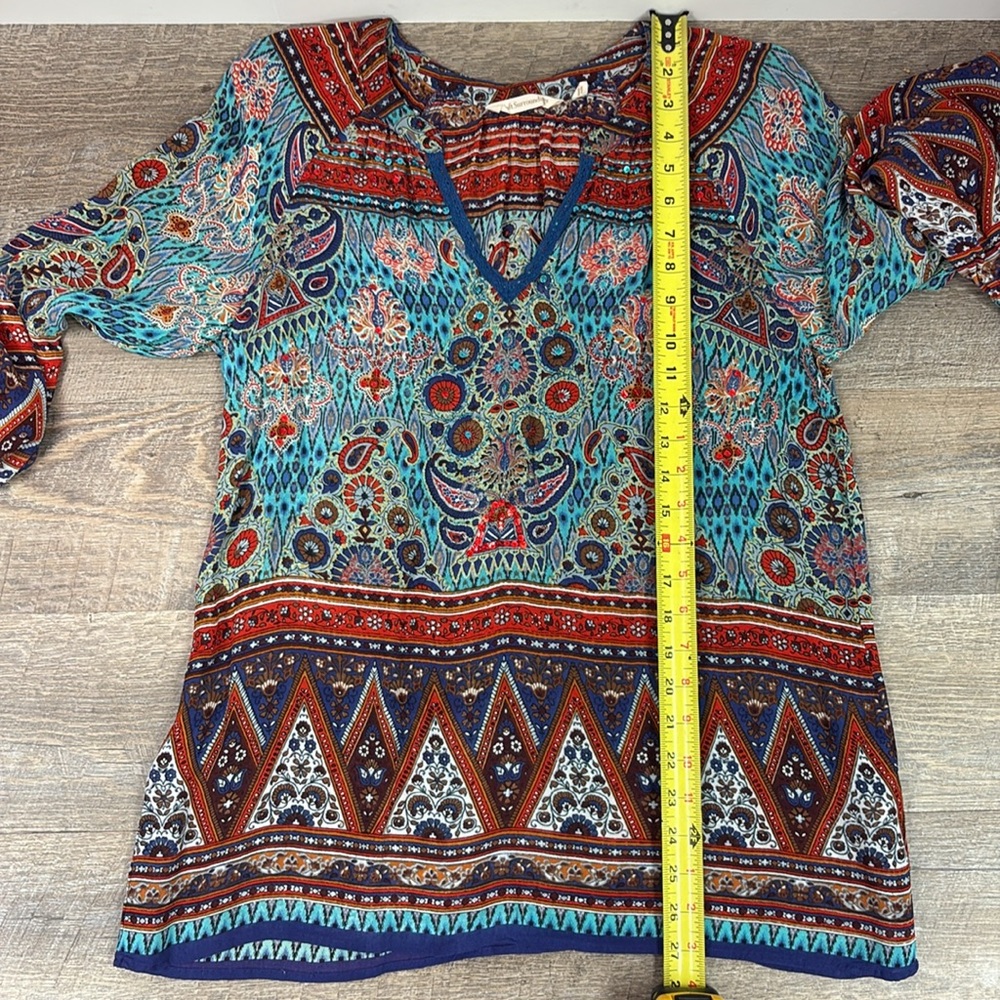 Soft Surroundings Multicolored Sequin Embellished… - image 7